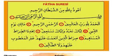 Fatiha Suresinin nii
